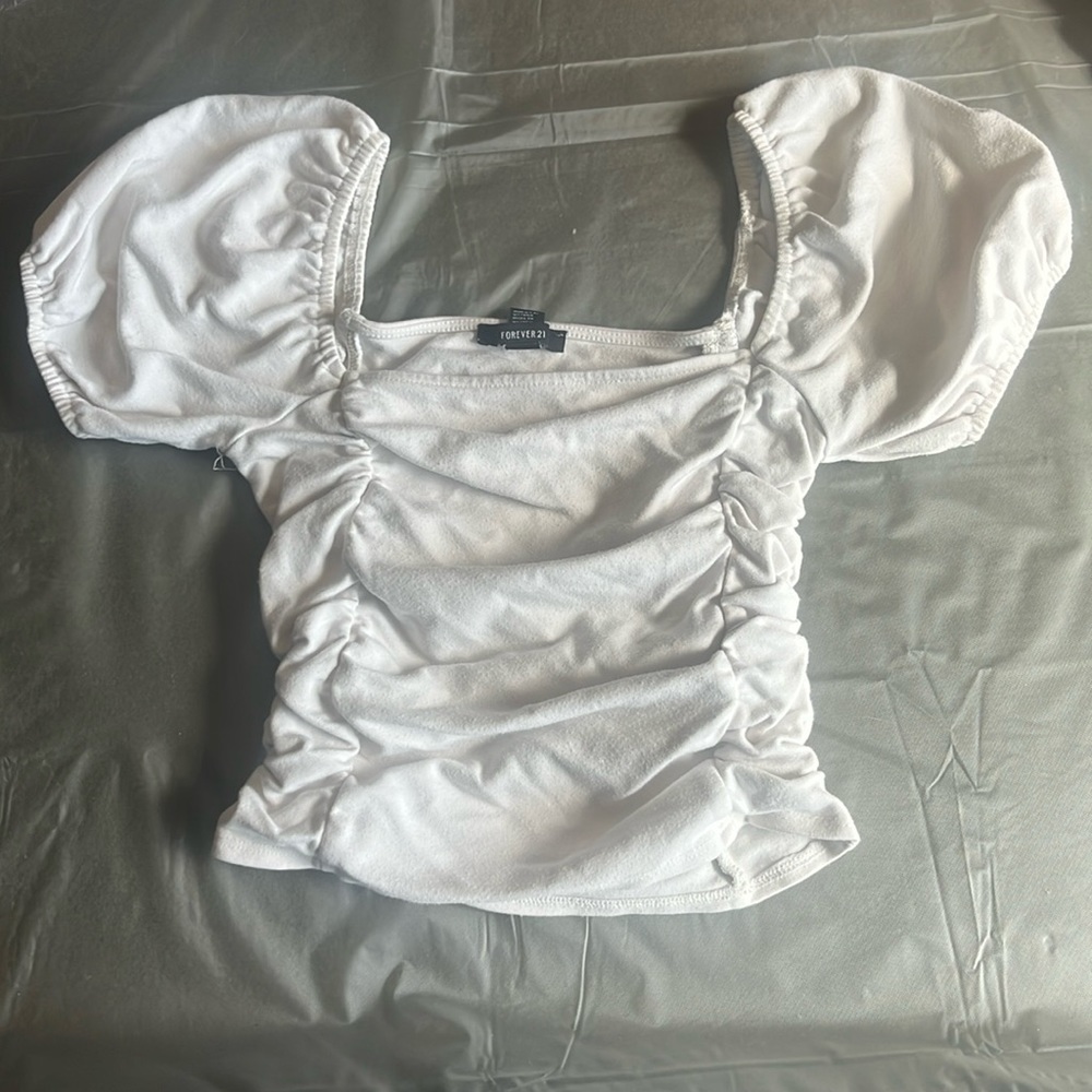 Cute Forever 21 cropped dress top